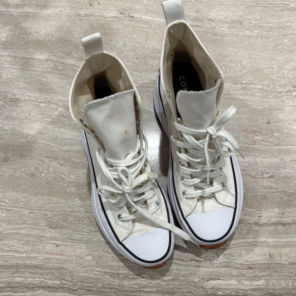 Converse High-Top White Sneakers